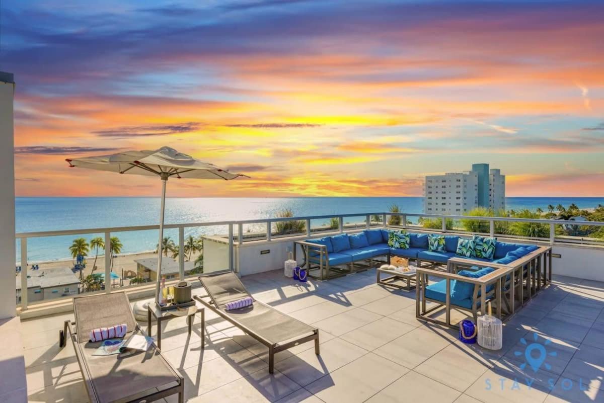 Near Beach - Rooftop Pool - Hot Tub - Broad-Walk Hollywood Esterno foto