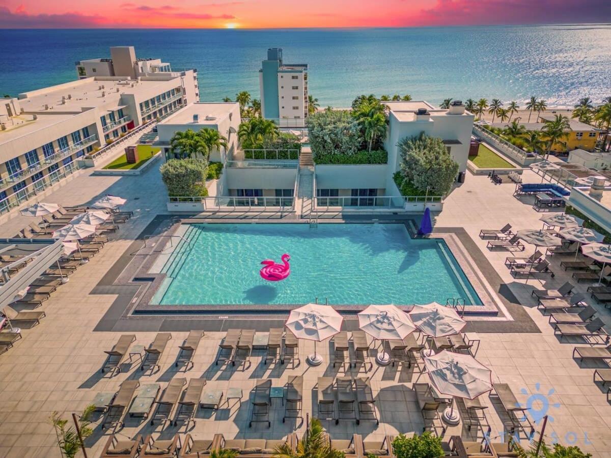 Near Beach - Rooftop Pool - Hot Tub - Broad-Walk Hollywood Esterno foto