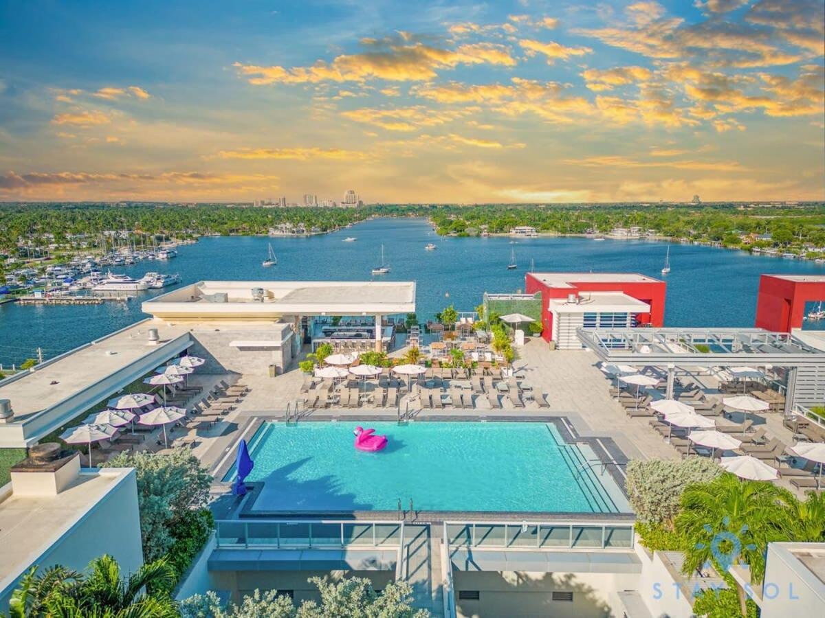 Near Beach - Rooftop Pool - Hot Tub - Broad-Walk Hollywood Esterno foto