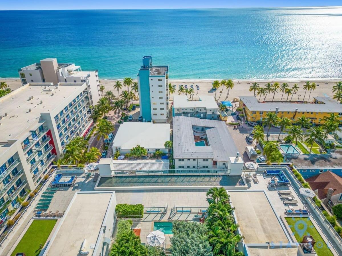 Near Beach - Rooftop Pool - Hot Tub - Broad-Walk Hollywood Esterno foto